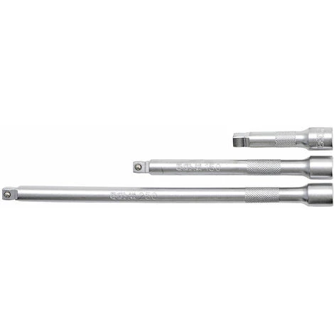 JEU DE 3 RALLONGES OSCILLANTES CV BGS TECHNIC 3/8 75 - 150 - 250 3 JEU DE 3 RALLONGES OSCILLANTES CV BGS TECHNIC 3/8 75 - 150 - 250