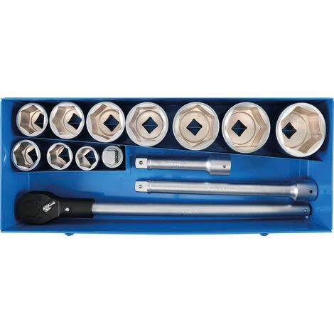 COFFRET BGS TECHNIC PL 6 PANS CARRE DE 1 DOUILLES ET ACCESSOIRES 3 COFFRET BGS TECHNIC PL 6 PANS CARRE DE 1 DOUILLES ET ACCESSOIRES