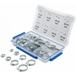 ASSORTIMENT BGS TECHNIC DE 80 COLLIERS DE DURITE A BANDE PLEINE