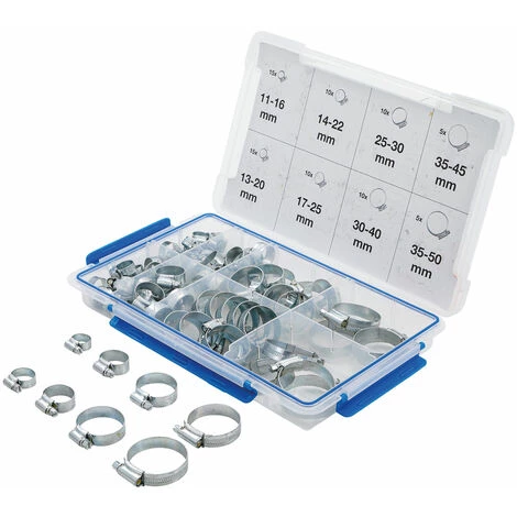 ASSORTIMENT BGS TECHNIC DE 80 COLLIERS DE DURITE A BANDE PLEINE 3 ASSORTIMENT BGS TECHNIC DE 80 COLLIERS DE DURITE A BANDE PLEINE