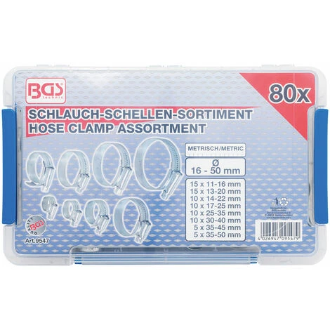 ASSORTIMENT BGS TECHNIC DE 80 COLLIERS DE DURITE A BANDE PLEINE 4 ASSORTIMENT BGS TECHNIC DE 80 COLLIERS DE DURITE A BANDE PLEINE – Image 2