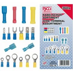 ASSORTIMENT BGS TECHNIC DE 360 COSSES ELECTRIQUES ISOLEES
