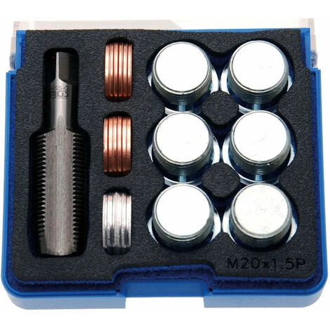 COFFRET BGS TECHNIC REPARATION BOUCHON DE VIDANGE CARTER DE 19MM 3/4 3 COFFRET BGS TECHNIC REPARATION BOUCHON DE VIDANGE CARTER DE 19MM 3/4