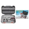 BGS TECHNIC Coffret Cliquet Douilles Embouts Rallonges 1/4 - 46 Pièces -BGS TECHNIC Soldes 22846719 1