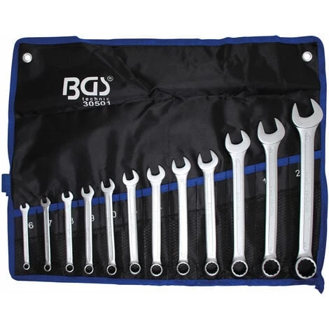 TROUSSE 12 CLES MIXTES BGS TECHNIC DE 6 à 22 Mm NORME DIN 3113 A 3 TROUSSE 12 CLES MIXTES BGS TECHNIC DE 6 à 22 Mm NORME DIN 3113 A