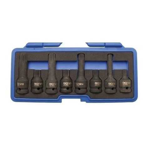 BGS TECHNIC Coffret 8 Douilles A Choc 1/2 Spline Ou Xzn De M12 A M18 3 BGS TECHNIC Coffret 8 Douilles A Choc 1/2 Spline Ou Xzn De M12 A M18