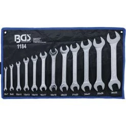 CLES PLATES EN ACIER CV TETES POLIES BGS TECHNIC JEU DE 6X7 à 30X32