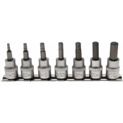 EMBOUTS 6 PANS MALES BGS TECHNIC CARRE 3/8 CHROME VANADIUM