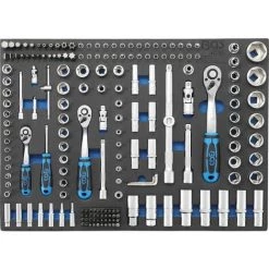 INSERT DE SERVANTE 3/3 BGS TECHNIC CLES A DOUILLES ET CLIQUET COMPLET