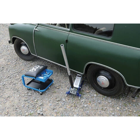 CRIC ROULEUR ROULANT SURBAISSE HYDRAULIQUE 1.5T BGS TECHNIC ALU/ACIER 5 CRIC ROULEUR ROULANT SURBAISSE HYDRAULIQUE 1.5T BGS TECHNIC ALU/ACIER – Image 3