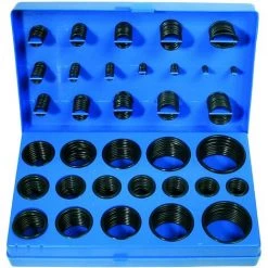 BGS TECHNIC 8045 ASSORTIMENT 419 JOINTS TORIQUES (O RING) DIAMÈTRE 3 À 50 MM