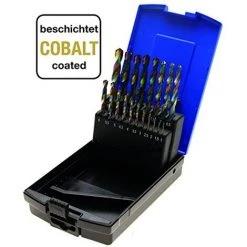 BGS TECHNIC COFFRET 19 MÈCHES HSS COBALT