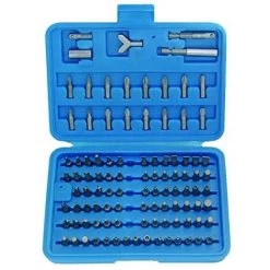 BGS TECHNIC SÉCURITÉ BIT SET 6.3 (1/4), 100 PCS.