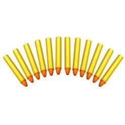 BGS TECHNIC BGS 8823 FETTSIGNIERSTIFTE, JAUNE, LOT DE 12