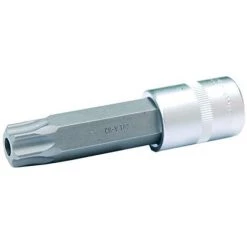 BGS TECHNIC BGS BITS UTILISATION 12,5 (1/2), T PROFIL AVEC ALÉSAGE, T80 X 100 MM, 1 PIÈCE, 5184 DE TB80