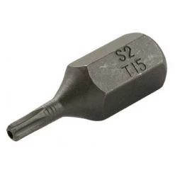 BGS TECHNIC BGS D'BITS AVEC ALÉSAGE, PROFIL T 30 MM DE LONG, T15, 3/8 '', 1 PIÈCE, 4615