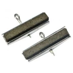 BGS TECHNIC BGS 2 MÂCHOIRES DE RECHANGE POUR 30 MM ART 1155, PÂTISSERIE, GRAIN 220, 1145