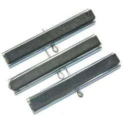 BGS TECHNIC BGS 3 MÂCHOIRES MÂCHOIRES DE RECHANGE POUR ART 1156, 50 MM, GRAIN 220, 1146