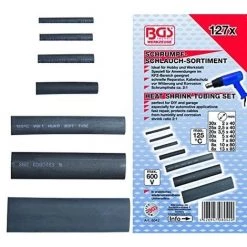 BGS TECHNIC BGS - 8042 TUBE THERMORÉTRACTABLE ASSORTIMENT DE 127 PIÈCES