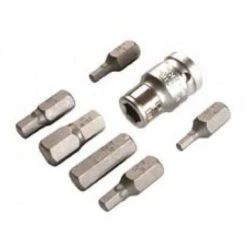 BGS TECHNIC TOURNEVIS, EMBOUTS INTÉRIEUR 6-KANT - 7 PIÈCES.
