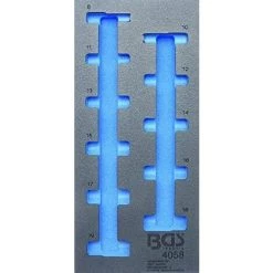 BGS TECHNIC 4058-1 BGS 1/3 CHARIOT INSERT, VIDE POUR?: DOUILLES 10 (3/8), 6 PANS, DE PROFONDEUR, 8-19 MM