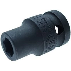 BGS TECHNIC - DOUILLE À CHOC 10 MM 1/2'' COURTE HEXAGONALE