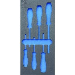 BGS TECHNIC 4078-1 BGS 1/3, VIDE POUR?: TOURNEVIS DE PROFIL T, T15 TAPIS DE CHARIOT T40, 6 PIÈCES