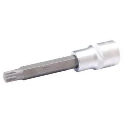 BGS TECHNIC BGS BIT UTILISATION 12,5 MM, GRAND, À DENTS À L'INTÉRIEUR DE 100 MM DE LONG, M9, 1 PIÈCE, 5184 M9