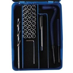 BGS TECHNIC BGS 9427 | KIT DE RÉPARATION DE FILETS | M8 X 1,0 | 29 PIÈCES