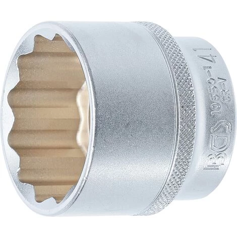BGS TECHNIC DOUILLE POUR CLÉ, DOUZE PANS | 12,5 MM (1/2'') | 41 MM BGS 10650-1 3 BGS TECHNIC DOUILLE POUR CLÉ, DOUZE PANS | 12,5 MM (1/2'') | 41 MM BGS 10650-1