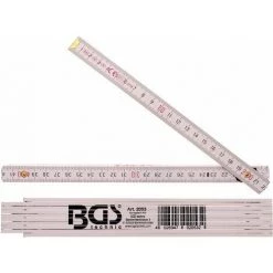 BGS TECHNIC MÈTRE PLIANT BOIS | 2 M BGS 2053