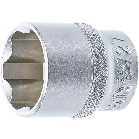 BGS TECHNIC DOUILLE POUR CLÉ, SUPER LOCK | 12,5 MM (1/2'') | 27 MM BGS 2427 3 BGS TECHNIC DOUILLE POUR CLÉ, SUPER LOCK | 12,5 MM (1/2'') | 27 MM BGS 2427