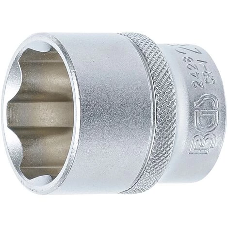 BGS TECHNIC DOUILLE POUR CLÉ, SUPER LOCK | 12,5 MM (1/2'') | 28 MM BGS 2428 3 BGS TECHNIC DOUILLE POUR CLÉ, SUPER LOCK | 12,5 MM (1/2'') | 28 MM BGS 2428
