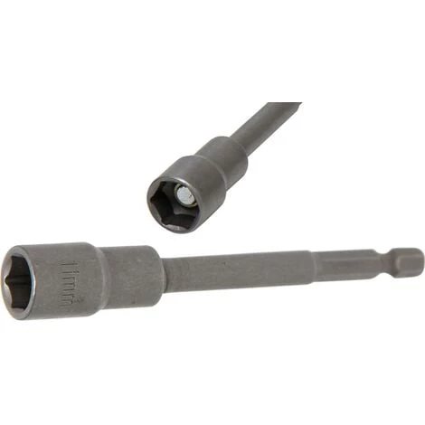 BGS TECHNIC DOUILLE À CHOC, SIX PANS, EXTRA LONGUE | POUR PERCEUSES | 6,3 MM (1/4'') | 11 MM BGS 2767 3 BGS TECHNIC DOUILLE À CHOC, SIX PANS, EXTRA LONGUE | POUR PERCEUSES | 6,3 MM (1/4'') | 11 MM BGS 2767