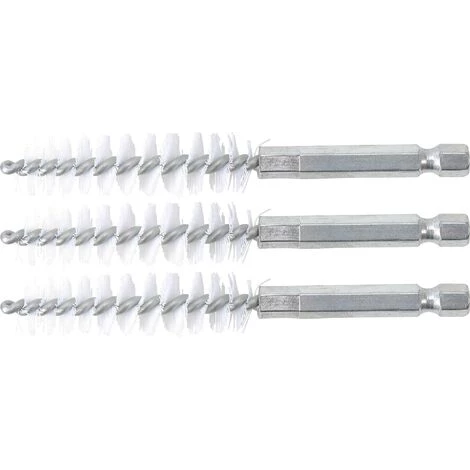 BGS TECHNIC BROSSE PLATE NYLON | 13MM | 6,3MM (1/4'') | 3PIÈCES BGS 3078-13-N 3 BGS TECHNIC BROSSE PLATE NYLON | 13MM | 6,3MM (1/4'') | 3PIÈCES BGS 3078-13-N