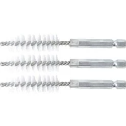 BGS TECHNIC BROSSE PLATE NYLON | 14MM | 6,3MM (1/4'') | 3PIÈCES BGS 3078-14-N
