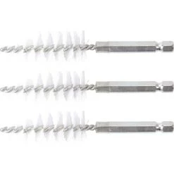 BGS TECHNIC BROSSE PLATE NYLON | 18MM | 6,3MM (1/4'') | 3PIÈCES BGS 3078-18-N