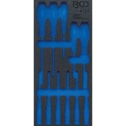 BGS TECHNIC INSERT DE SERVANTE D'ATELIER 1/3, VIDE: POUR ART. 4131 BGS 4131-1