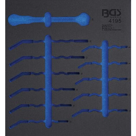 BGS TECHNIC INSERT DE SERVANTE D'ATELIER 2/3 | VIDE | POUR ART. 4195 BGS 4195-1 3 BGS TECHNIC INSERT DE SERVANTE D'ATELIER 2/3 | VIDE | POUR ART. 4195 BGS 4195-1