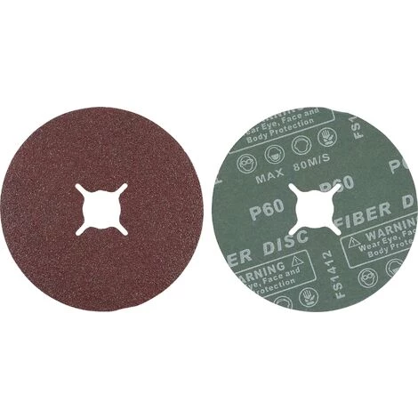 BGS TECHNIC JEU DE DISQUES ABRASIFS À FIBRES | GRAIN60 | OXYDE D'ALUMINIUM | 10PIÈCES BGS 42027 3 BGS TECHNIC JEU DE DISQUES ABRASIFS À FIBRES | GRAIN60 | OXYDE D'ALUMINIUM | 10PIÈCES BGS 42027