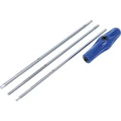 BGS TECHNIC JEU DE TOURNEVIS DE SPÉCLIAL | PROFIL T (POUR TORX) | SIX PANS INTÉRIEURS | 4 PIÈCES BGS 7840