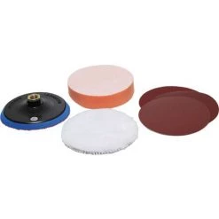 BGS TECHNIC JEU DE DISQUES DE POLISSAGE ET PONÇAGE | Ø 125 MM BGS 8592