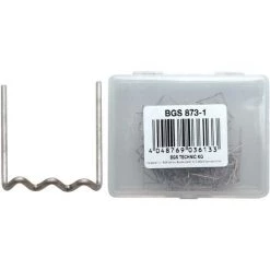 BGS TECHNIC AGRAFES DE RÉPARATION | FORME U | Ø 0,6 MM | 100 PIÈCES BGS 873-1