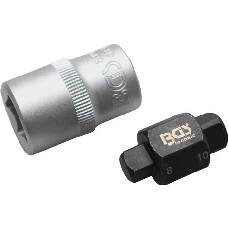 BGS TECHNIC DOUILLE DE VIS DE VIDANGE D'HUILE | 8 MM 10 MM BGS 8991 3 BGS TECHNIC DOUILLE DE VIS DE VIDANGE D'HUILE | 8 MM 10 MM BGS 8991