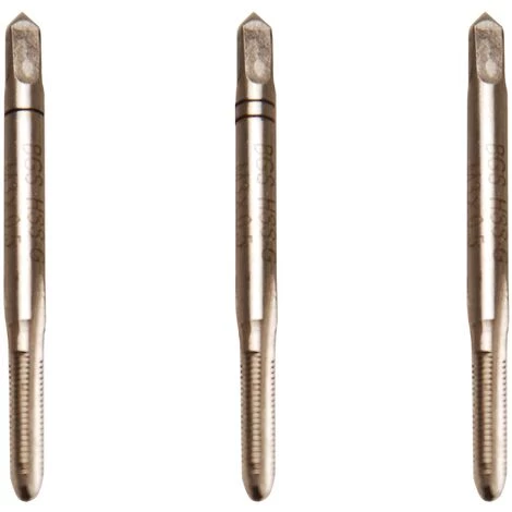 BGS TECHNIC JEU DE TARAUDS | PRÉ-TARAUD ET FILIÈRE | HSS-G | M3 X 0,5 | 3 PIÈCES BGS 930 3 BGS TECHNIC JEU DE TARAUDS | PRÉ-TARAUD ET FILIÈRE | HSS-G | M3 X 0,5 | 3 PIÈCES BGS 930