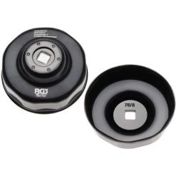 BGS TECHNIC CLÉ À FILTRES CLOCHES | HUIT PANS | Ø 76 MM | POUR FIAT, LANCIA BGS 1039-76-8