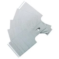 BGS TECHNIC BGS GRATTOIR LAMES DE RECHANGE, 0, 6 X 20 MM, 5 PIÈCES, 364-20