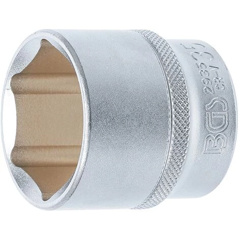 BGS TECHNIC DOUILLE POUR CLÉ, SIX PANS | 12,5 MM (1/2'') | 35 MM BGS 2935 3 BGS TECHNIC DOUILLE POUR CLÉ, SIX PANS | 12,5 MM (1/2'') | 35 MM BGS 2935