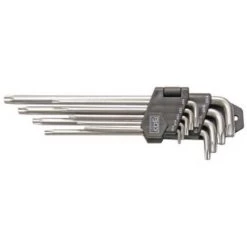 BGS TECHNIC BGS CLÉ DE PROFIL D'ANGLE T KIT, T10-50, 9 PIÈCES, 793