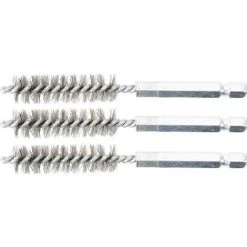 BGS TECHNIC BROSSE EN ACIER | 12MM | 6,3MM (1/4'') | 3PIÈCES BGS 3078-12-S
